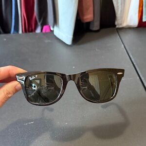 Ray-Ban Black Frame Wayfarer Sunglasses